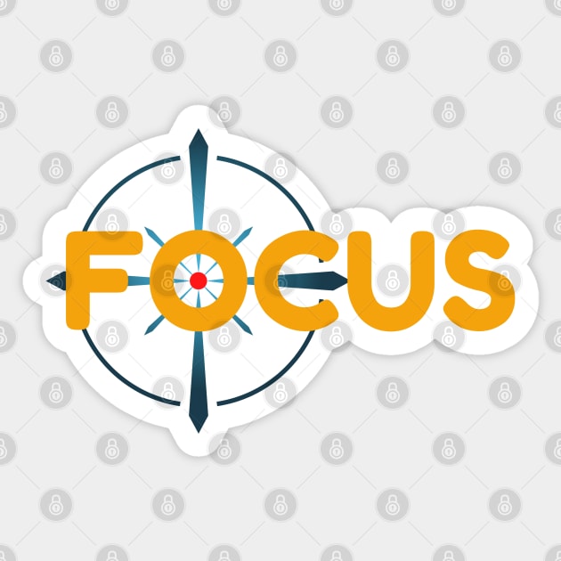 Focus Sticker by Rusty-Gate98